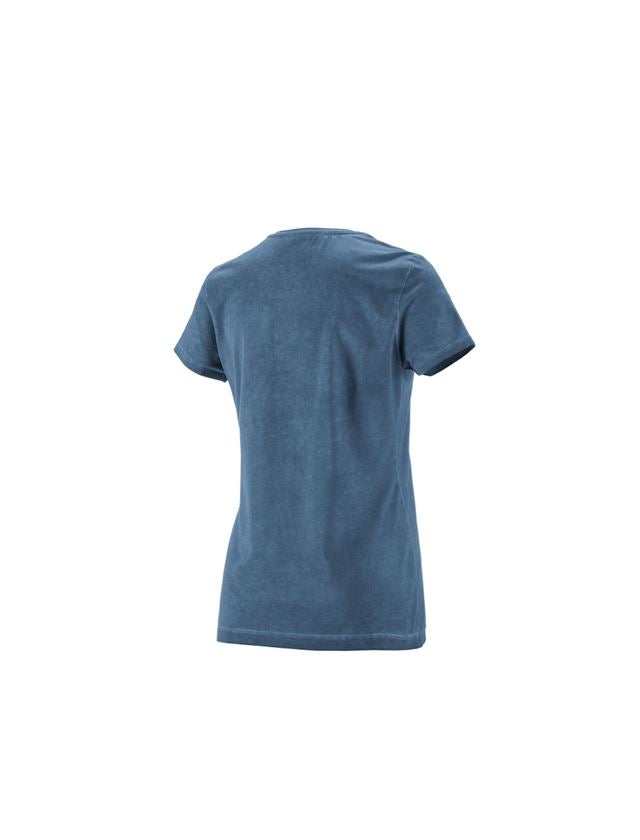 Tematy: e.s. Koszulka vintage cotton stretch, damska + niebieski antyczny vintage 4