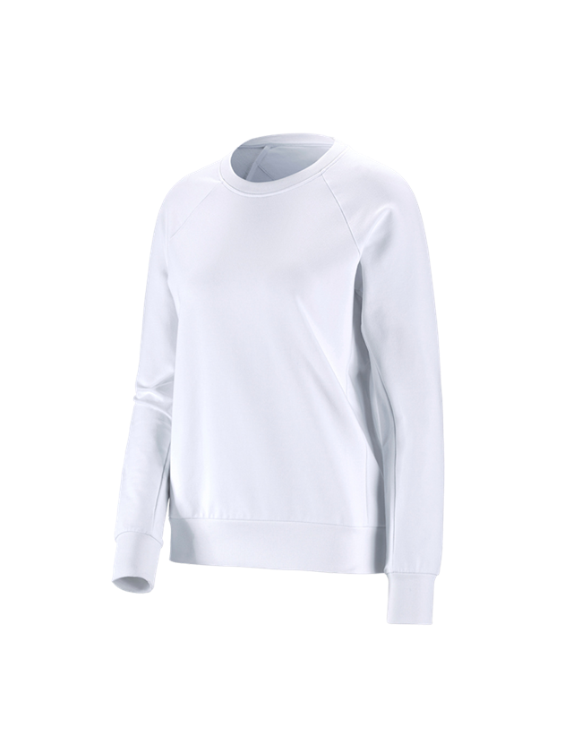Tematy: e.s. Bluza cotton stretch, damska + biały