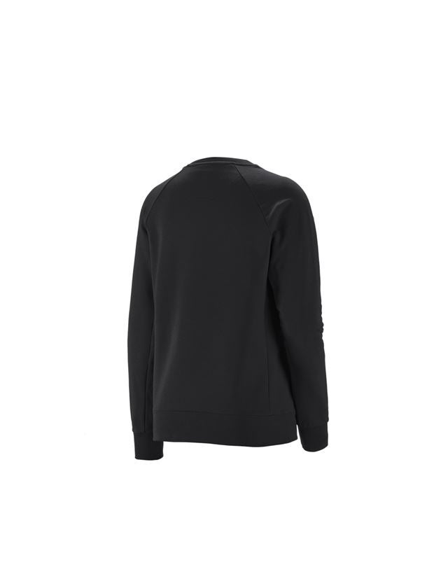 Koszulki | Pulower | Bluzki: e.s. Bluza cotton stretch, damska + czarny 1