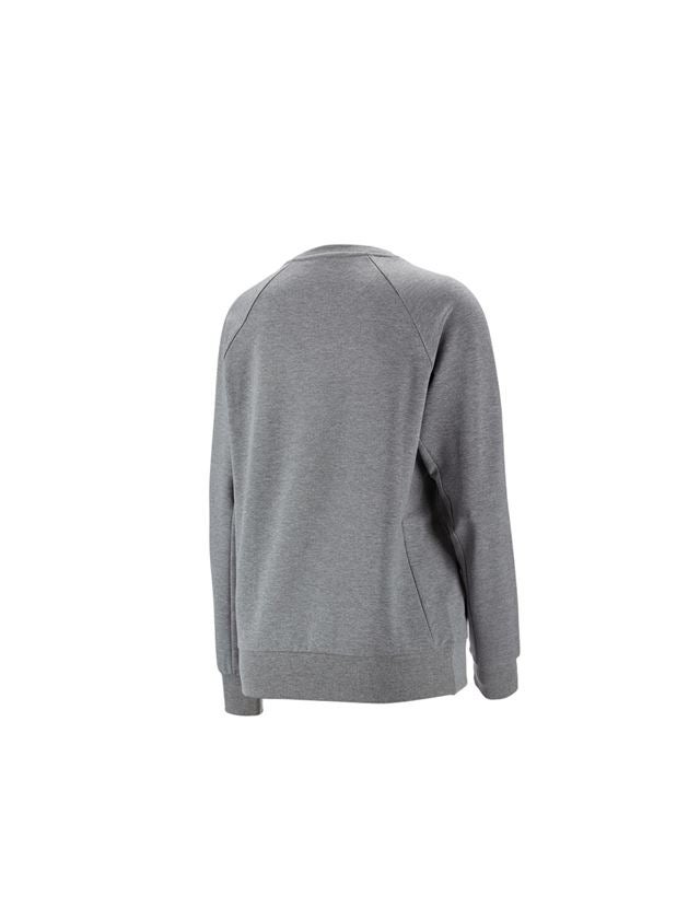 Koszulki | Pulower | Bluzki: e.s. Bluza cotton stretch, damska + szary melanżowy 1