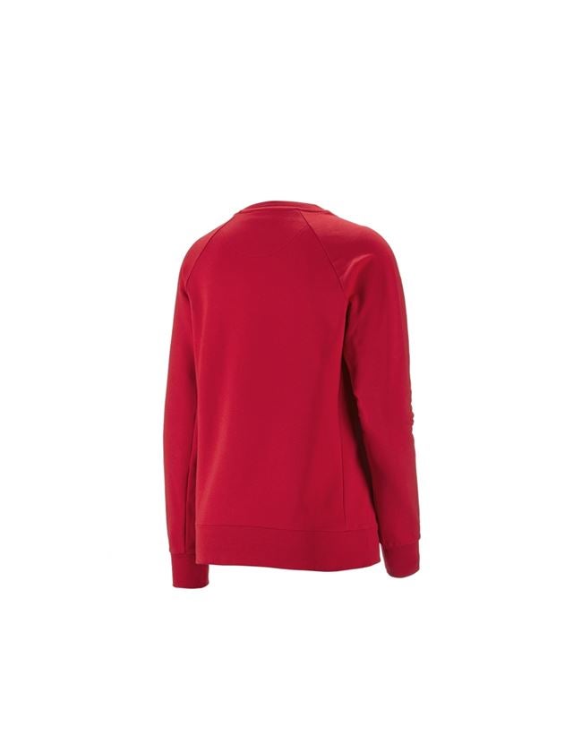 Koszulki | Pulower | Bluzki: e.s. Bluza cotton stretch, damska + ognistoczerwony 1