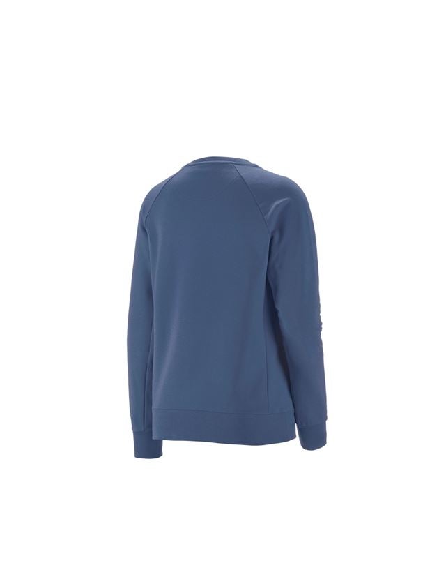 Koszulki | Pulower | Bluzki: e.s. Bluza cotton stretch, damska + kobaltowy 1