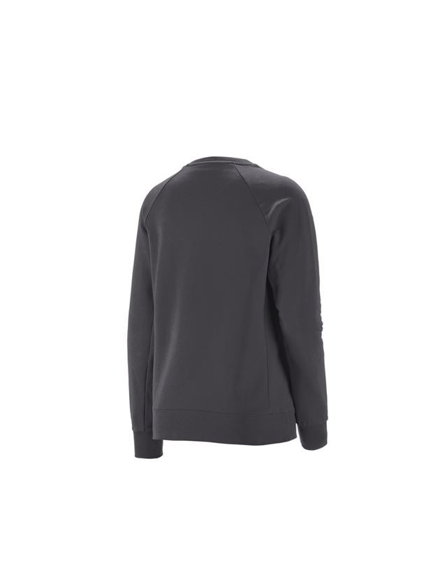 Koszulki | Pulower | Bluzki: e.s. Bluza cotton stretch, damska + antracytowy 1