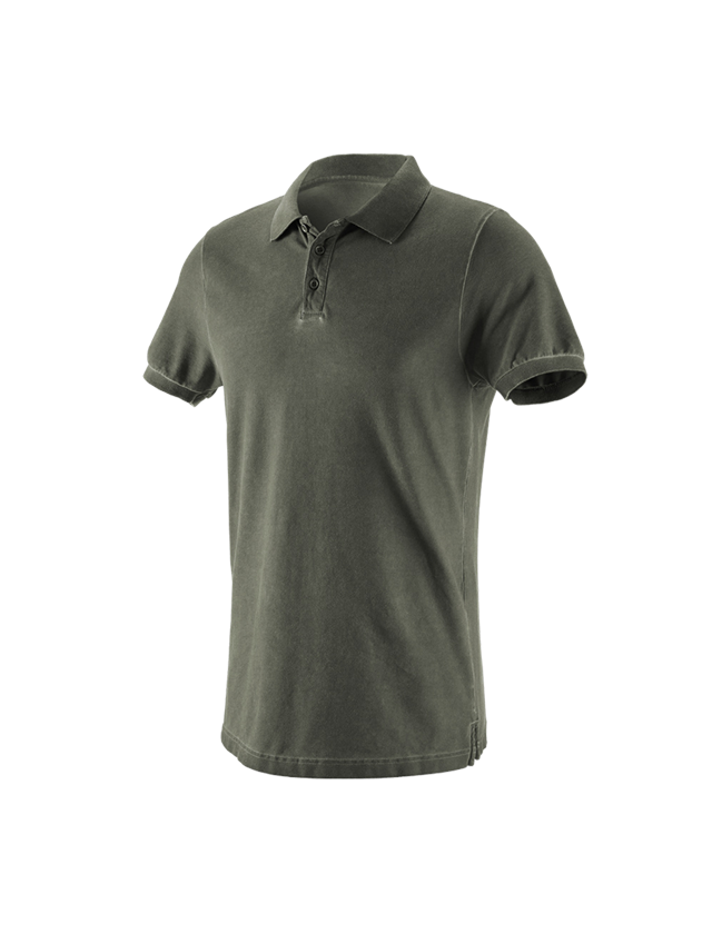 Koszulki | Pulower | Koszule: e.s. Koszulka polo vintage cotton stretch + zielony kamuflażowy vintage 2
