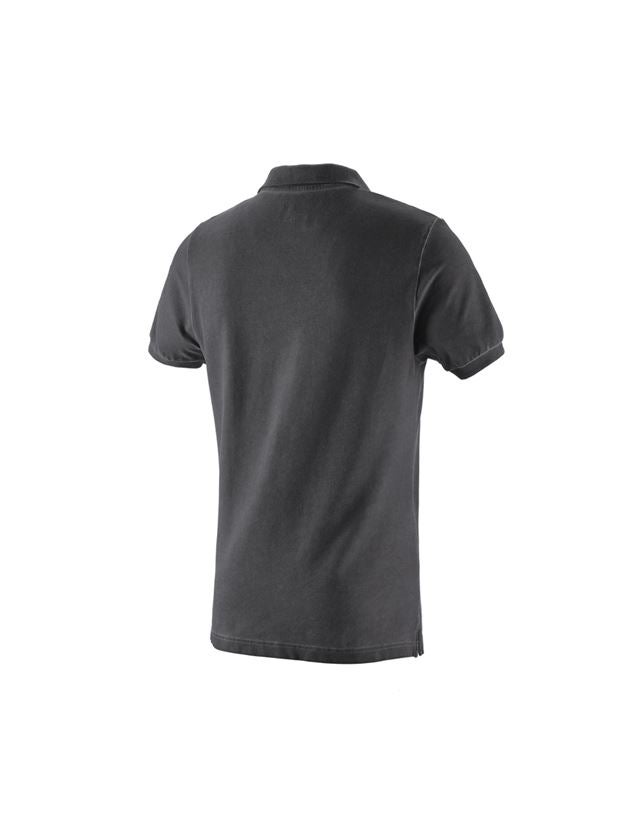 Koszulki | Pulower | Koszule: e.s. Koszulka polo vintage cotton stretch + czerń żelazowa vintage 3