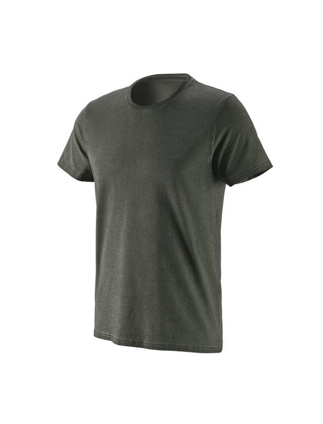 Koszulki | Pulower | Koszule: e.s. Koszulka vintage cotton stretch + zielony kamuflażowy vintage 5