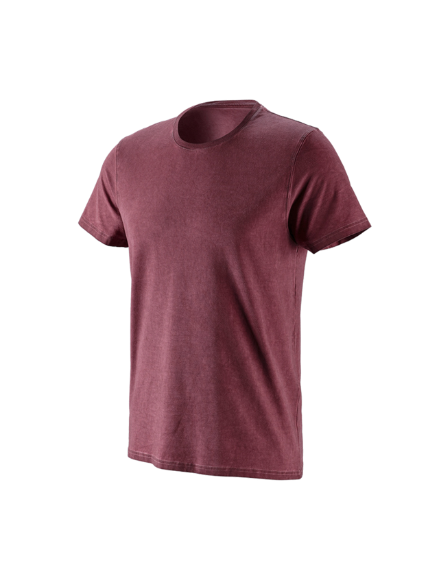 Koszulki | Pulower | Koszule: e.s. Koszulka vintage cotton stretch + rubinowy vintage 3