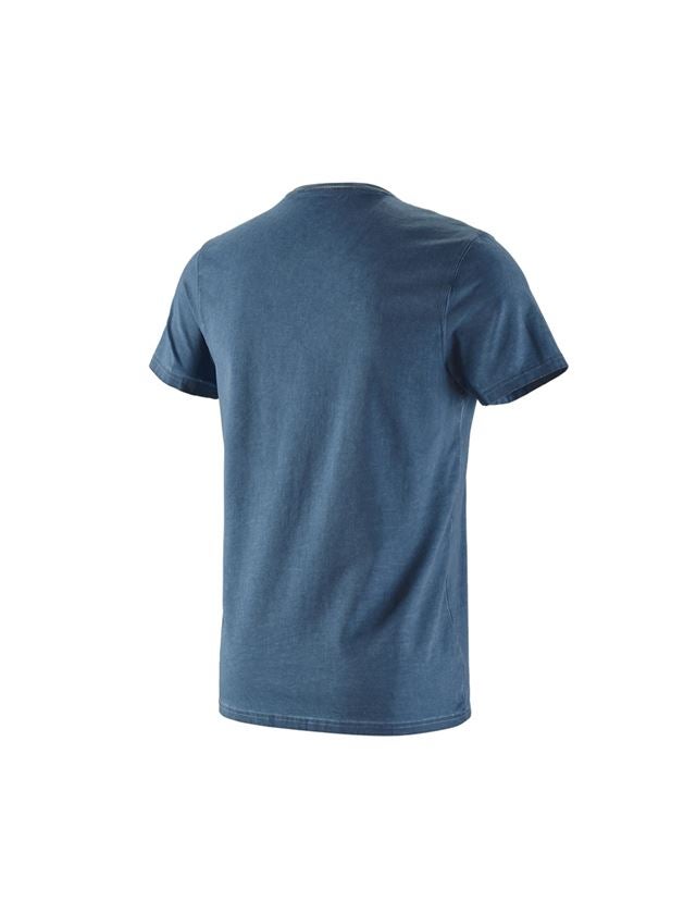 Koszulki | Pulower | Koszule: e.s. Koszulka vintage cotton stretch + niebieski antyczny vintage 4