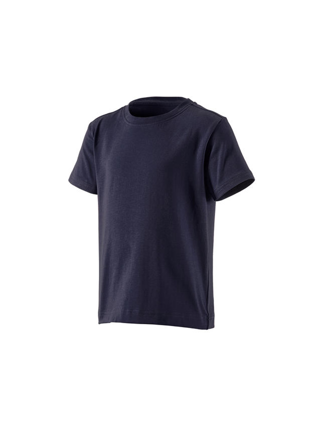 Koszulki | Pulower | Bluzki: e.s. Koszulka cotton stretch, dziecięca + granatowy 2
