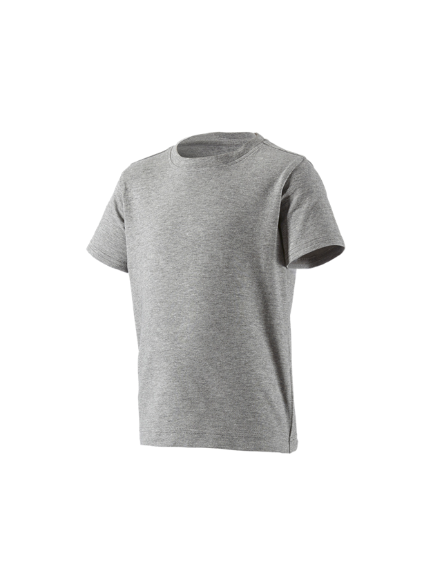 Koszulki | Pulower | Bluzki: e.s. Koszulka cotton stretch, dziecięca + szary melanżowy 2