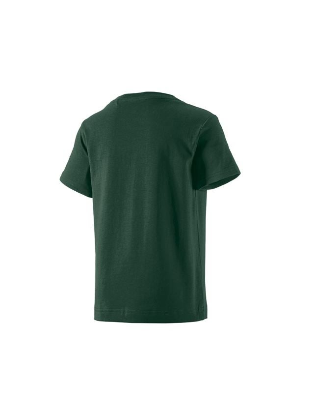 Tematy: e.s. Koszulka cotton stretch, dziecięca + zielony 1