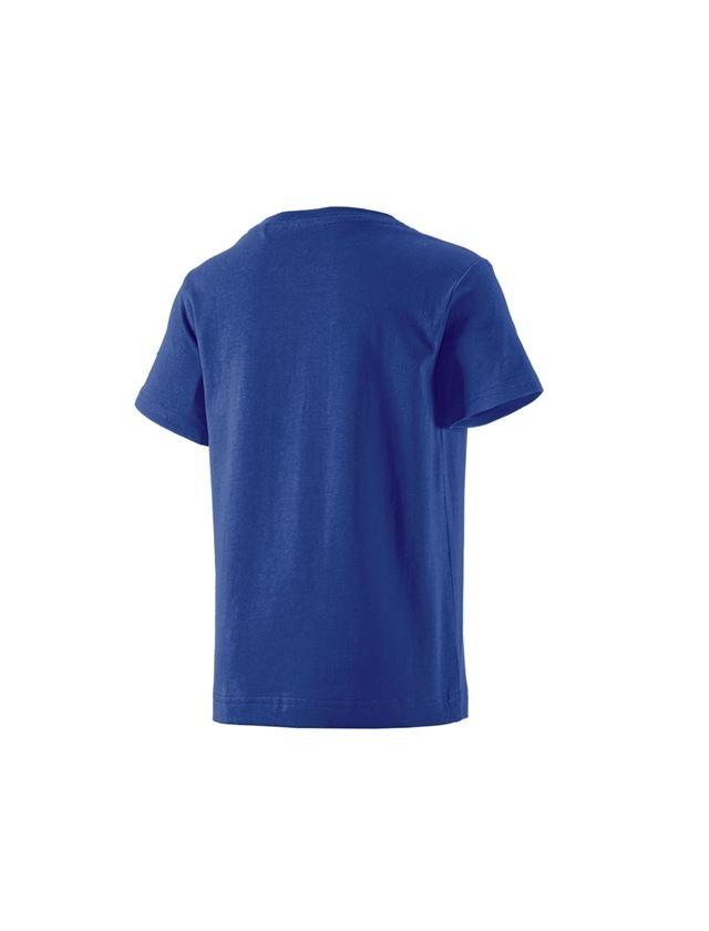 Koszulki | Pulower | Bluzki: e.s. Koszulka cotton stretch, dziecięca + chabrowy 1