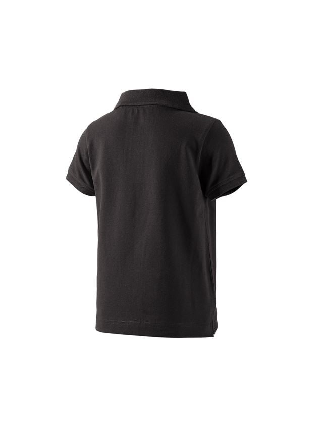 Koszulki | Pulower | Bluzki: e.s. Koszulka polo cotton stretch, dziecięca + czarny 1