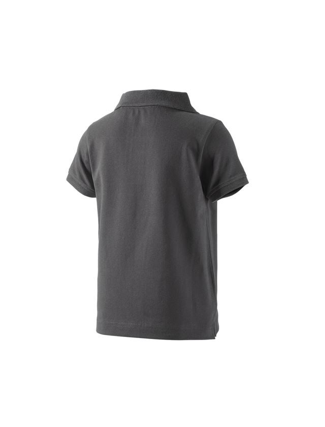 Koszulki | Pulower | Bluzki: e.s. Koszulka polo cotton stretch, dziecięca + antracytowy 1