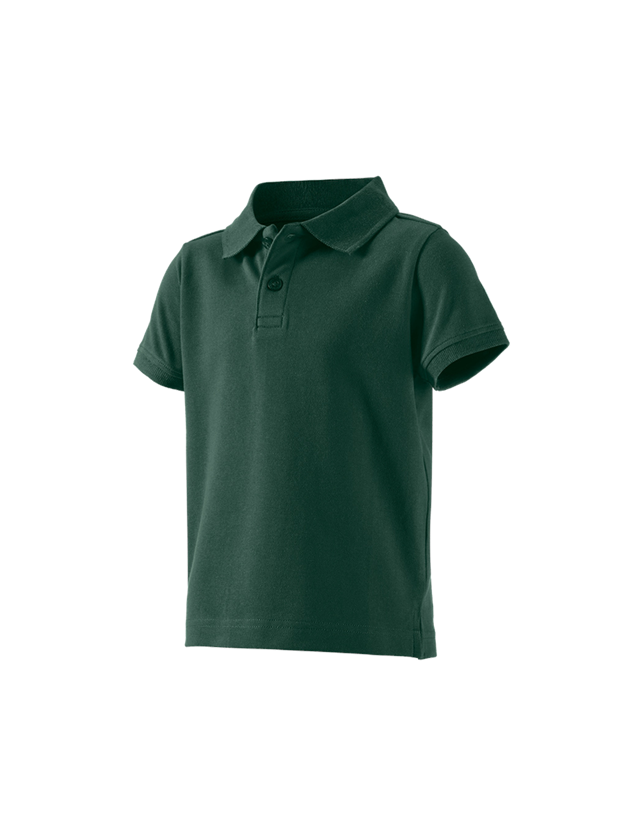 Tematy: e.s. Koszulka polo cotton stretch, dziecięca + zielony