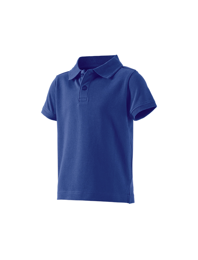 Koszulki | Pulower | Bluzki: e.s. Koszulka polo cotton stretch, dziecięca + chabrowy