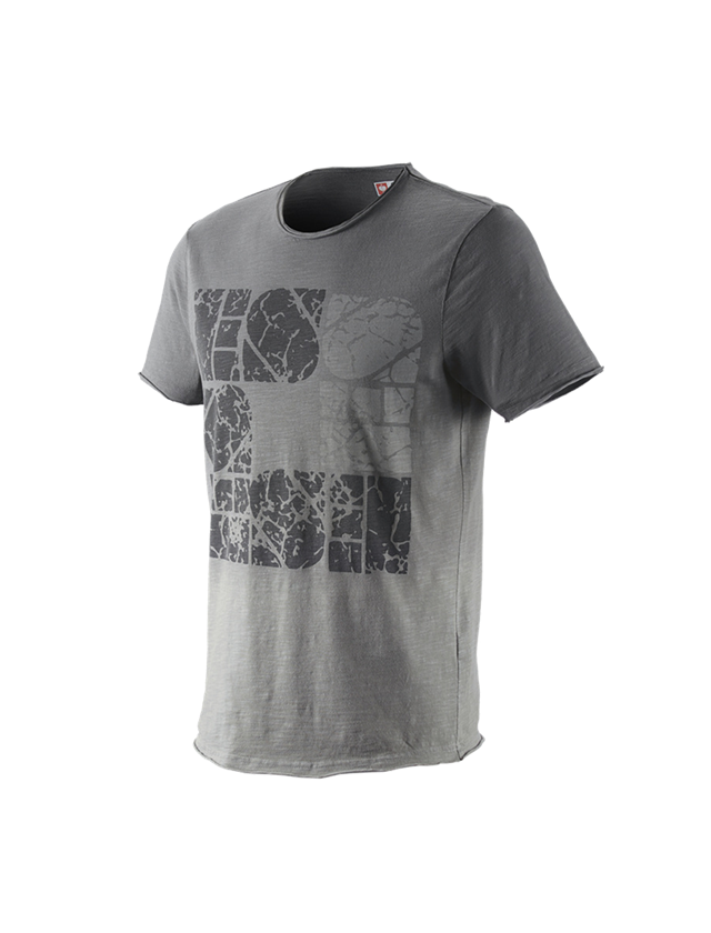 Koszulki | Pulower | Koszule: e.s. Koszulka denim workwear + granitowy vintage