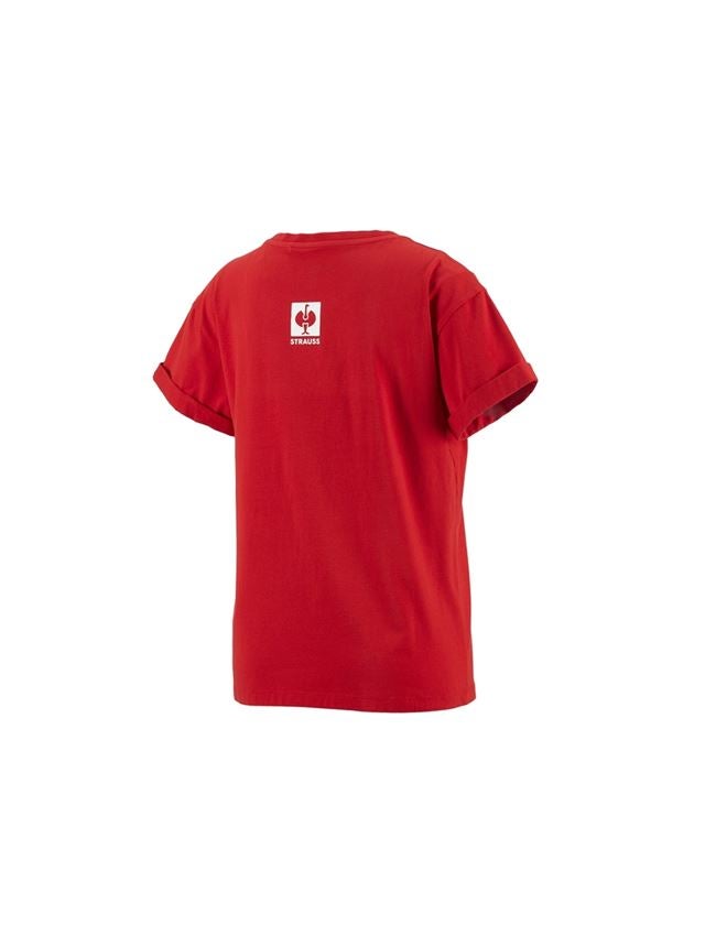 Koszulki | Pulower | Bluzki: e.s.pop up t-shirt katowice, ladies + strauss czerwony 1