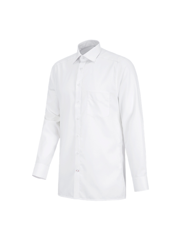 Koszulki | Pulower | Koszule: Koszula biznesowa e.s.comfort, długi rękaw + biały 2