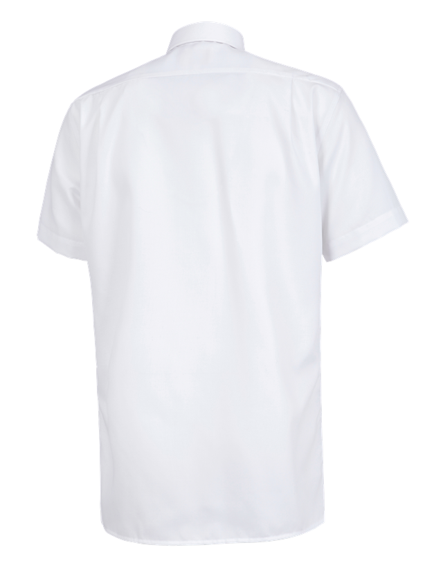 Koszulki | Pulower | Koszule: Koszula biznesowa e.s.comfort, krótki rękaw + biały 1
