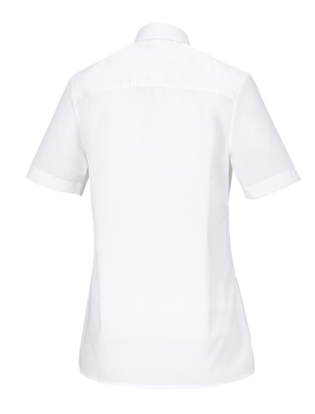 Koszulki | Pulower | Bluzki: e.s. Bluzka koszulowa kelnerska krótki rękaw + biały 1