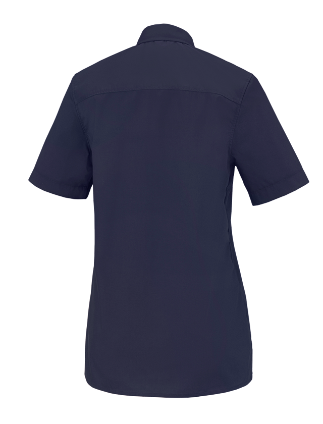 Koszulki | Pulower | Bluzki: e.s. Bluzka koszulowa kelnerska krótki rękaw + granatowy 1