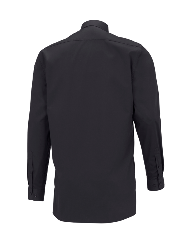 Koszulki | Pulower | Koszule: e.s. Koszula kelnerska długi rękaw + czarny 1