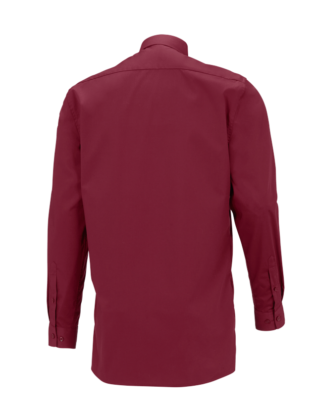 Koszulki | Pulower | Koszule: e.s. Koszula kelnerska długi rękaw + rubinowy 1
