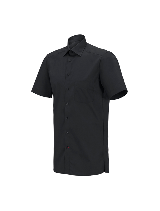 Koszulki | Pulower | Koszule: e.s. Koszula kelnerska krótki rękaw + czarny