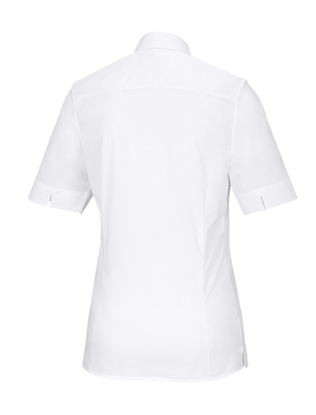 Koszulki | Pulower | Bluzki: Bluzka biznesowa e.s.comfort, krótki rękaw + biały 1