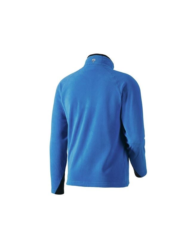 Koszulki | Pulower | Koszule: Bluza Troyer z mikropolaru dryplexx® micro + niebieski chagall 1