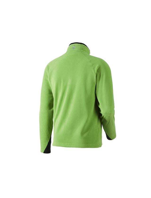 Ciesla / Stolarz: Bluza Troyer z mikropolaru dryplexx® micro + zielony morski 1