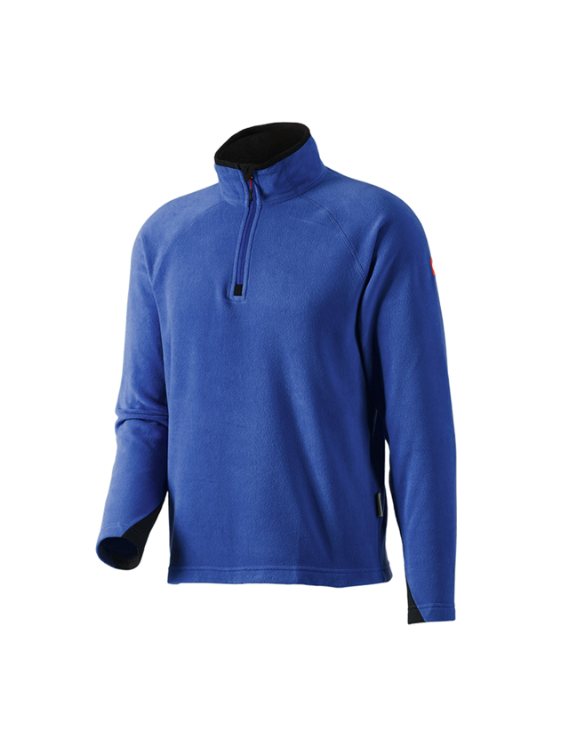 Koszulki | Pulower | Koszule: Bluza Troyer z mikropolaru dryplexx® micro + chabrowy