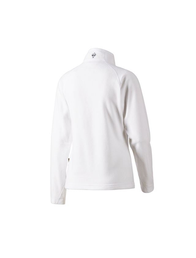 Koszulki | Pulower | Bluzki: Bluza Troyer z mikropolaru dryplexx® micro, damska + biały 1