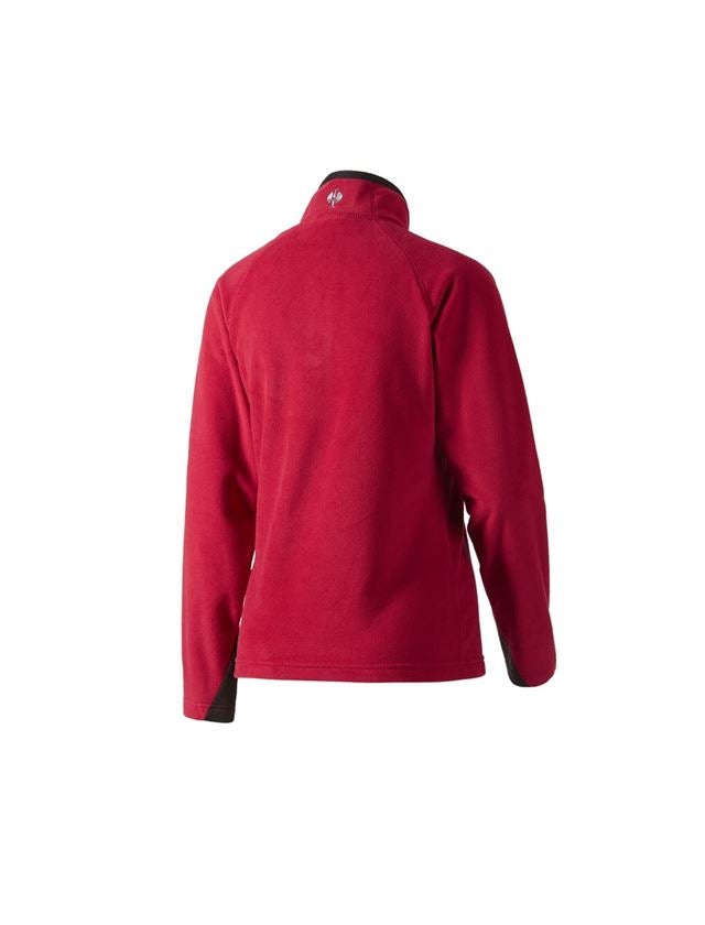 Koszulki | Pulower | Bluzki: Bluza Troyer z mikropolaru dryplexx® micro, damska + czerwony 2