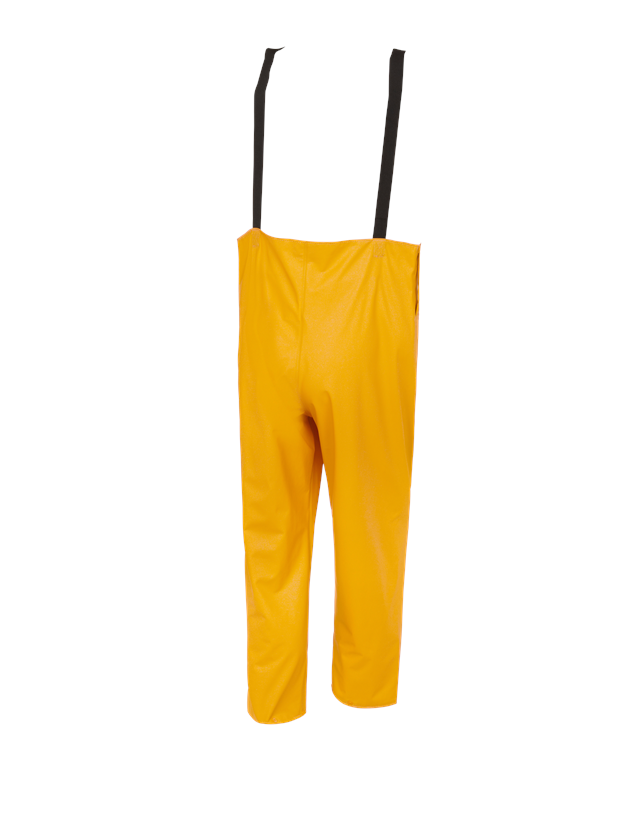 Spodnie robocze: Ogrodniczki Flexi-Stretch + żółty 1