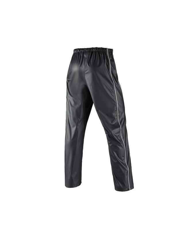 Spodnie robocze: Spodnie przeciwdeszczowe flexactive + czarny 3