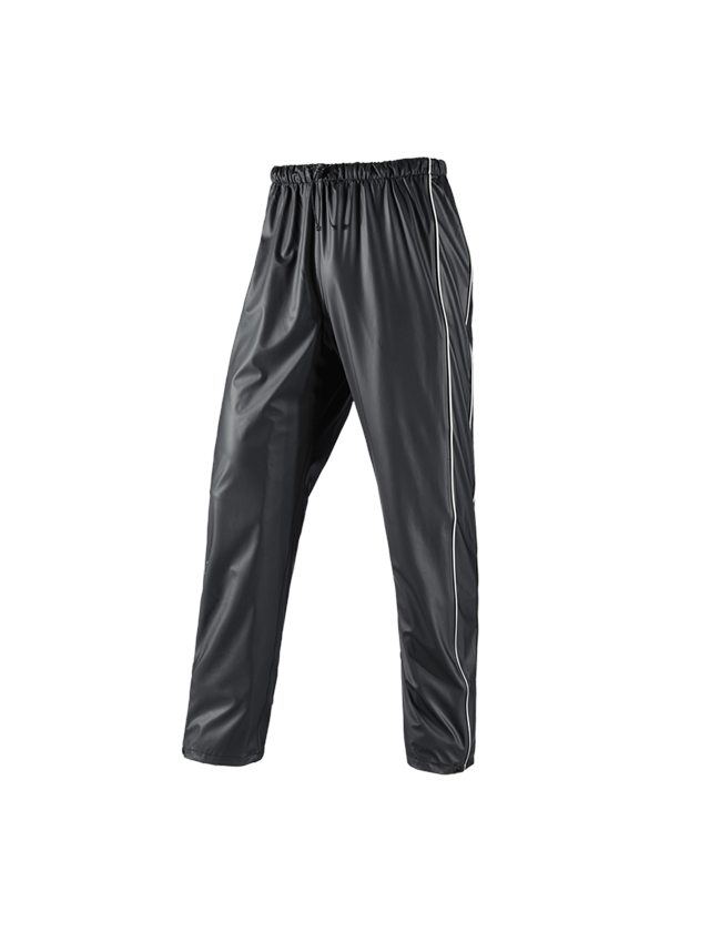 Spodnie robocze: Spodnie przeciwdeszczowe flexactive + czarny 2