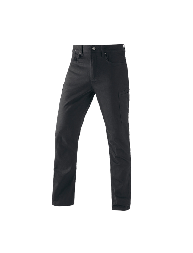 Spodnie robocze: e.s. Jeansy 7-kieszeniowe + czarny