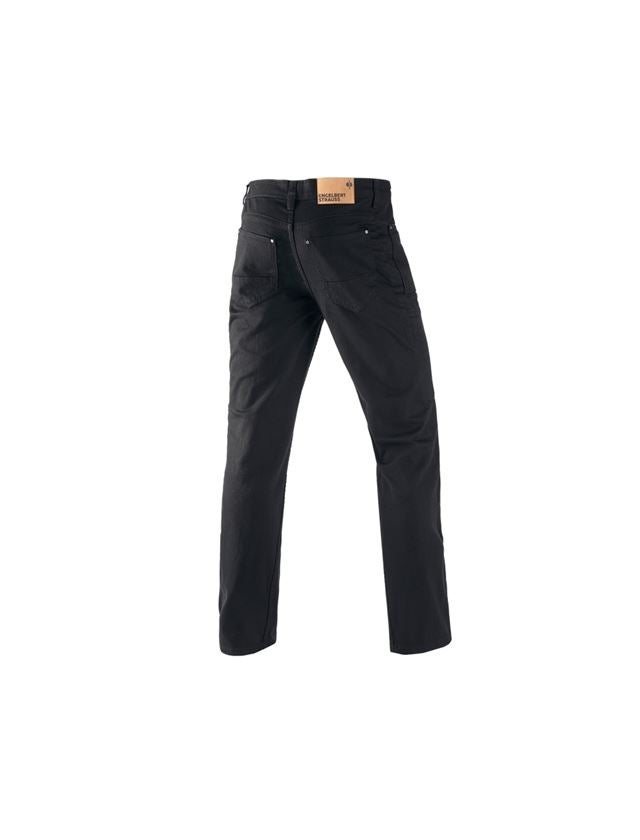 Spodnie robocze: e.s. Jeansy 7-kieszeniowe + czarny 1