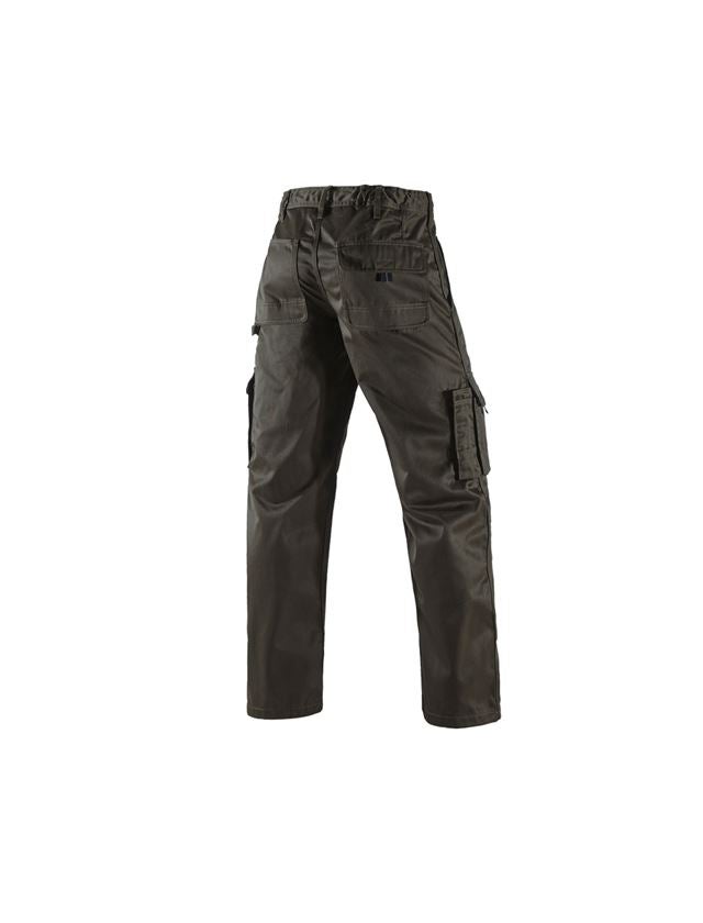 Spodnie robocze: Spodnie typu cargo + oliwkowy 3