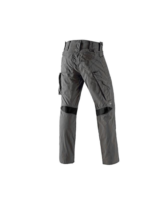 Spodnie robocze: e.s. Spodnie do pasa cotton touch + tytanowy 3