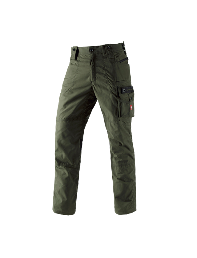 Spodnie robocze: e.s. Spodnie do pasa cotton touch + tymiankowy 2