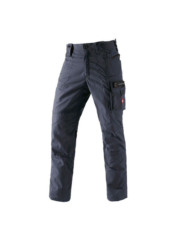 Spodnie robocze: e.s. Spodnie do pasa cotton touch + niebieski ciemny 2