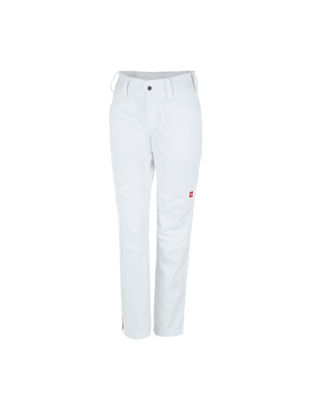Spodnie robocze: e.s. Spodnie robocze base, damskie + biały
