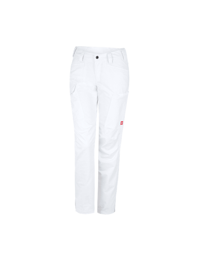 Spodnie robocze: e.s. Spodnie robocze pocket, damskie + biały