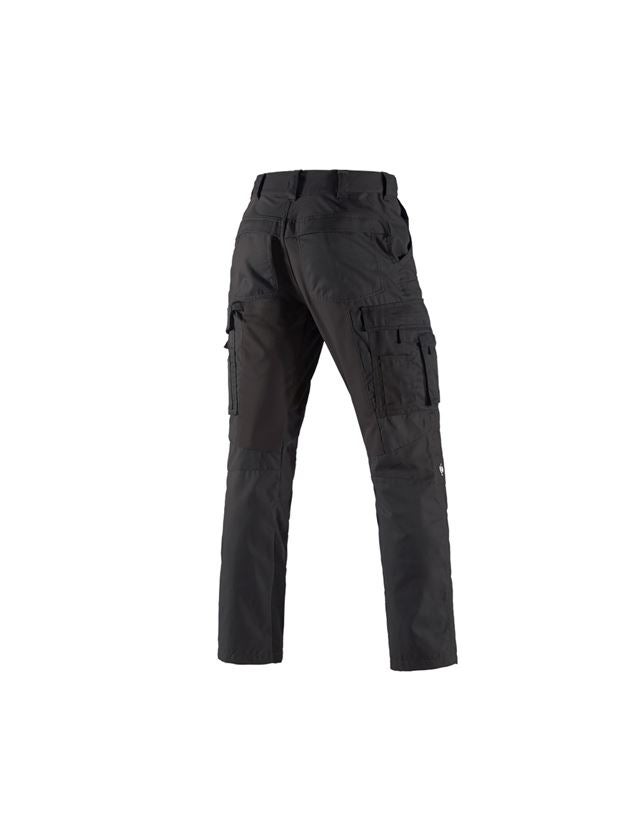 Spodnie robocze: Spodnie typu cargo e.s. comfort + czarny 3