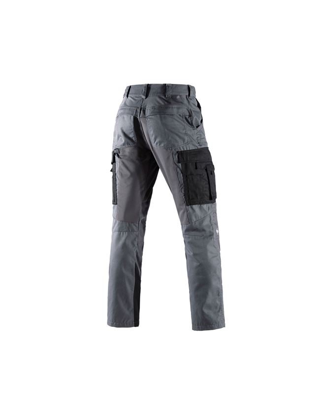 Spodnie robocze: Spodnie typu cargo e.s. comfort + antracytowy/czarny 3