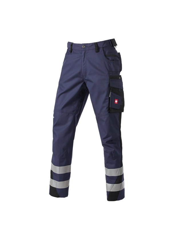 Spodnie robocze: Spodnie do pasa Secure + granatowy/czarny
