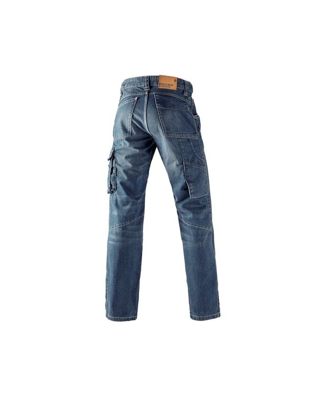Spodnie robocze: Jeansy Worker e.s. + stonewashed 3